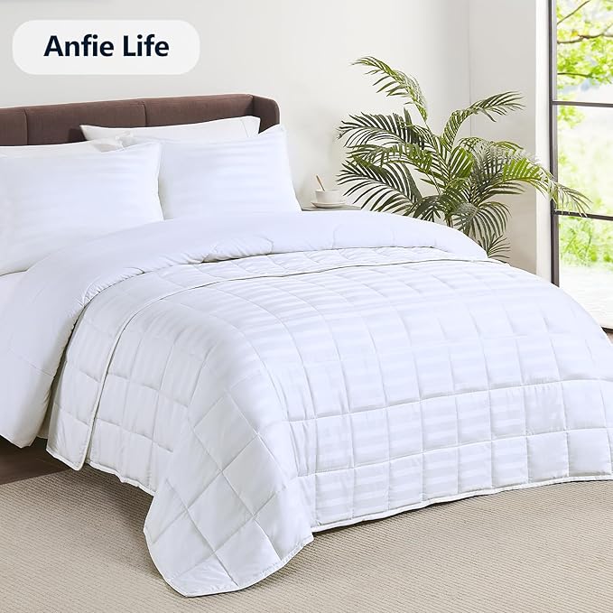 Weighted Blanket Kids (36"x48" 3lbs),Ultra Soft and Cozy Cooling Weighted Blanket Kids,Heavy Blanket with Machine Washable Soft Blanket, Ivory