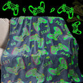 obinsm Teen Boys Gifts Gaming Blanket Gamer Glow in The Dark Blanket Glow in The Dark Blankets for Boys