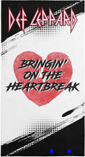 Northwest Def Leppard Heartbreak Beach Towel, Rock and Roll Pool and Bath Towel, Soft and Absorbent, Quick Dry, 30 x 60 inches