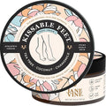 Kissable Feet, Athletes Foot Cream – Cream for Itchy, Dry Skin – Tea Tree, Coconut & Chamomile – Crafted for the Whole Family, No Sting – 3.5 oz
