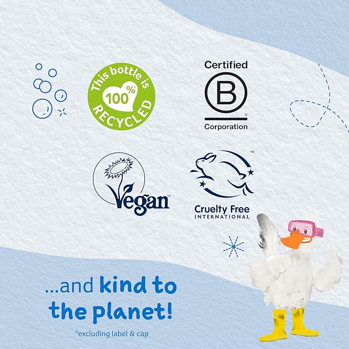 Childs Farm, Kids Bubble Bath for Dry, Sensitive Skin, Organic Tangerine, Gently Cleanses & Soothes, Vegan, Cruelty-Free, 16.9 fl oz