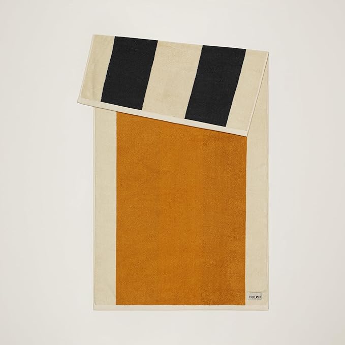 Towels - Ultra Soft, Thick and Plush, Reversible - 2 PC Luxury Bath Towels (27.5"x 54"), 550 GSM,100% Combed Cotton, Made in Portugal, Perfect for Home and Bathroom,Amber Charcoal-Janus