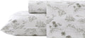 Tommy Bahama - Queen Sheets, Cotton Percale Bedding Set, Crisp & Cool, Stylish Bedding Set (Vintage Map Brown, Queen)