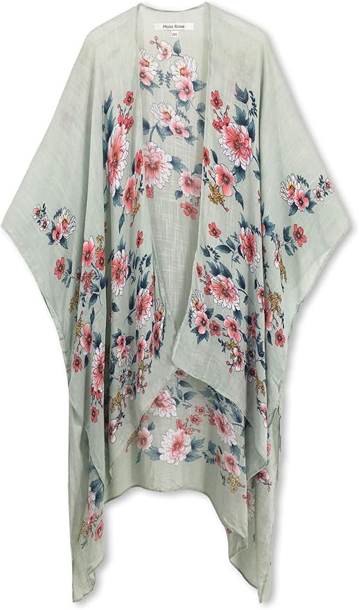 Moss Rose Women Summer Bikini Kimono Bathing Suit Cover Ups for Swimwear