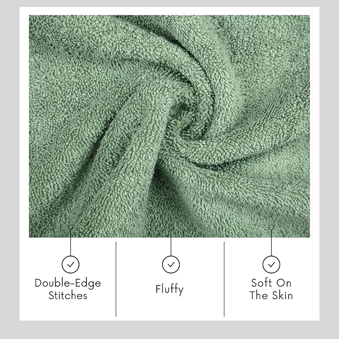 Personalized Towels - Customized Turkish Cotton Towel Set, Monogrammed Towels with Initials, Name & Embroidery, Idea for Weddings, Bridal Showers, Anniversaries, Housewarming, New Home