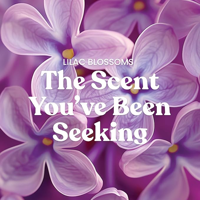 Yankee Candle Lilac Blossoms Scented Candle, 22oz Large Jar with up to 150 Hour Burn Time, Giftable, Birthdays