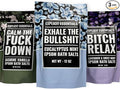 Calming Bath Salt Trio Gift Set Bundle for Women, Spa Gift Idea for Women