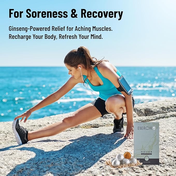 Ginseng Energy Boost Foot Soak - Tired Feet Relief, Immune Boost, Athletes Foot,Post-Workout Recovery, Promote Metabolism - Refreshing Foot Spa Chinese Herbal Medicine