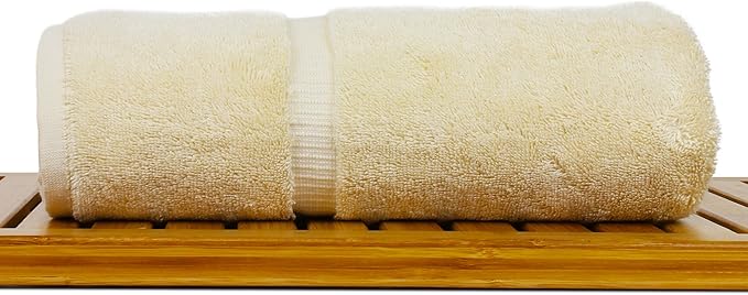 Luxury Hotel & Spa Ultra Soft Bath Towels 100% Turkish Cotton - Driftwood - Set of 2