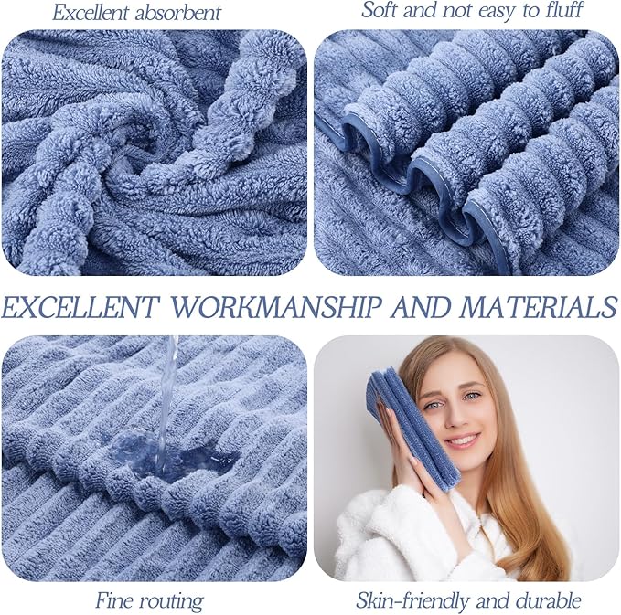 Shimeyao Bleach Proof Towels Microfiber Absorbent Resistant Hair Hand Towels Bulk Quick Dry for Barber Gym Bath Spa Shaving(40 Pack,Morandi Color,Stylish)