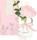 Reed Diffusers Set, 7.10 oz Rose Water Scented Diffuser with 7 Sticks, Long Lasting Home Fragrance for 120 Days, Perfect for Bathroom, Shelf Decor, Air Fresheners