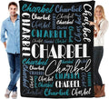 Name Blanket Personalized Blanket for Adult Kids Flannel Customize Throw Blanket Custom (Color 13, 50 x 60 Inches)