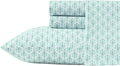 Tommy Bahama - King Sheet Set, Super Soft Cotton Percale Bedding with Matching Shams, Tropical Bedding Set, Oeko-Tex Certified (Coastal Batik Green, King)