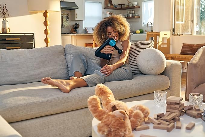 TheraGun Pro Handheld Deep Tissue Massage Gun - Bluetooth Percussion Massage Gun & Personal Massager for Pain Relief & Circulation in Neck, Back, Leg, Shoulder and Body (Black - 4th Gen)