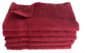 Towel Supercenter 16X27 Salon Hand Towels Colors (12Pack-36Pack- 60Pack-120Pack) 100% Cotton for Hair Salons, Nail Salons, Tanning Salons, Golf Course (Burgundy, 12)
