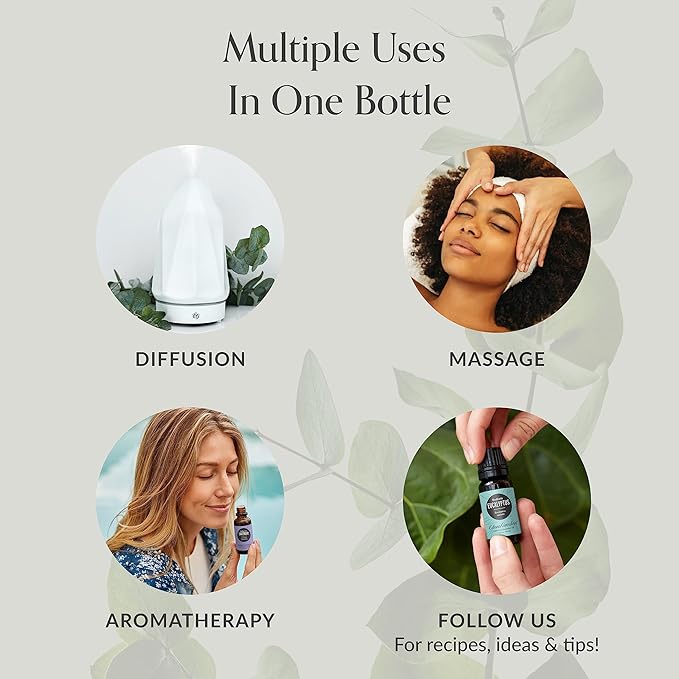 Edens Garden Deep Breath Essential Oil Blend- 100% Pure Premium Grade, Undiluted, Natural, Therapeutic, Aromatherapy, The Best for Diffusing, Skin, Humidifiers, Candle 10 ml (.33 fl oz)