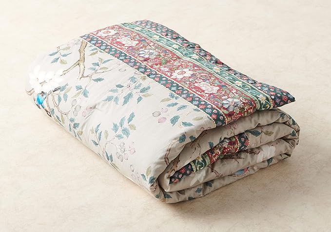 Maison d' Hermine Throw Blanket for Couch Lightweight Soft Warm Breathable Cotton Throw Blankets for Bed Girls Boys Women Men Gifts Sofa Travel Living Room Chair Bedding (50"x60", Osaka)