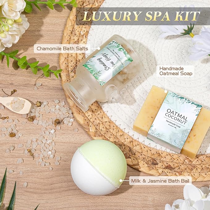 Self Care Gifts Spa Gifts for Women, Birthday Gifts Get Well Soon Gifts for Women Care Package, Sympathy Gift Baskets, Thinking of You for Mom Girlfriend Sister Wife