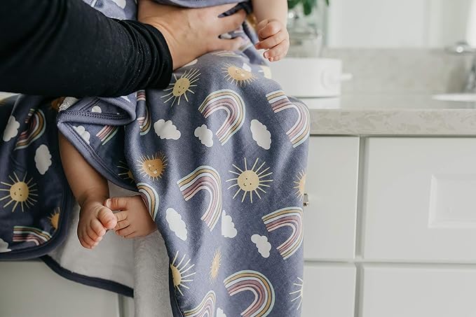 Copper Pearl Hooded Bath Towels Premium Knit/Terry Cloth Baby Towels with Hood, Pockets, and Cool Designs - Great to Gift and Make Bath Time Fun - Baby Bath Towel, Hope