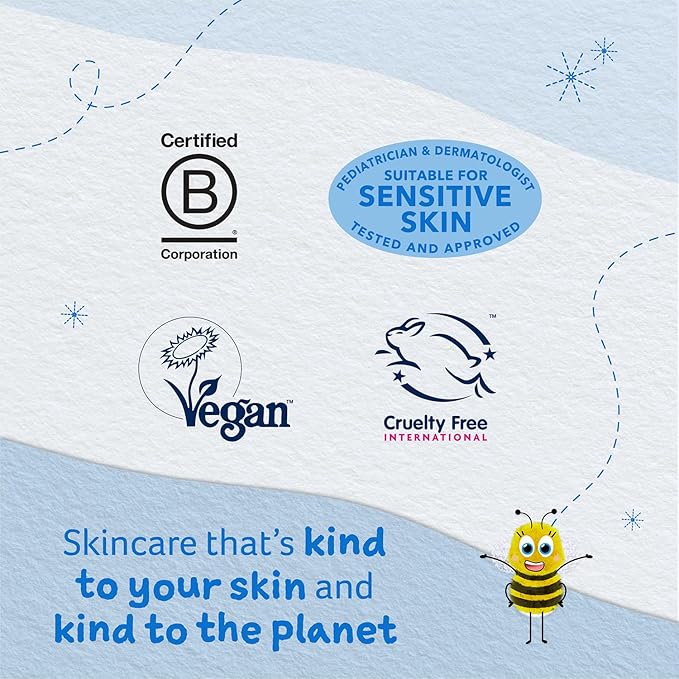 Childs Farm, Kids Bubble Bath for Dry, Sensitive Skin, Organic Tangerine, Gently Cleanses & Soothes, Vegan, Cruelty-Free, 16.9 fl oz