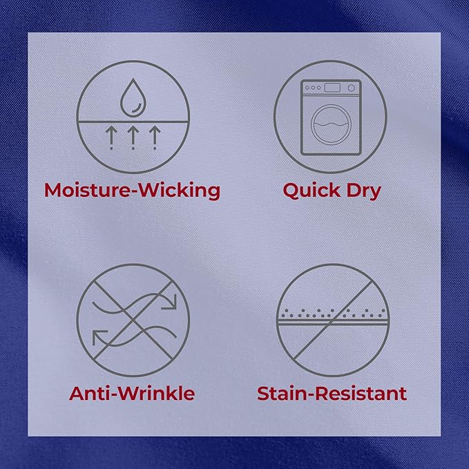 Mellanni Extra Deep King Sheets - 4 PC Iconic Collection Bedding - Hotel Luxury, Ultra Soft, Cooling Bed Sheets - Wrinkle, Fade, Stain Resistant (King, Royal Blue)