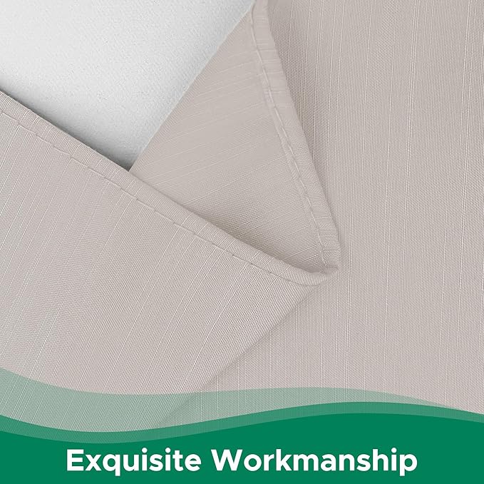 Biscaynebay Wrap Around Bed Skirts for King & Cal King Beds 14" Drop, Camel Grey Adjustable Elastic Dust Ruffles Easy Fit Wrinkle Resistant Silky Luxurious Fabric Machine Washable