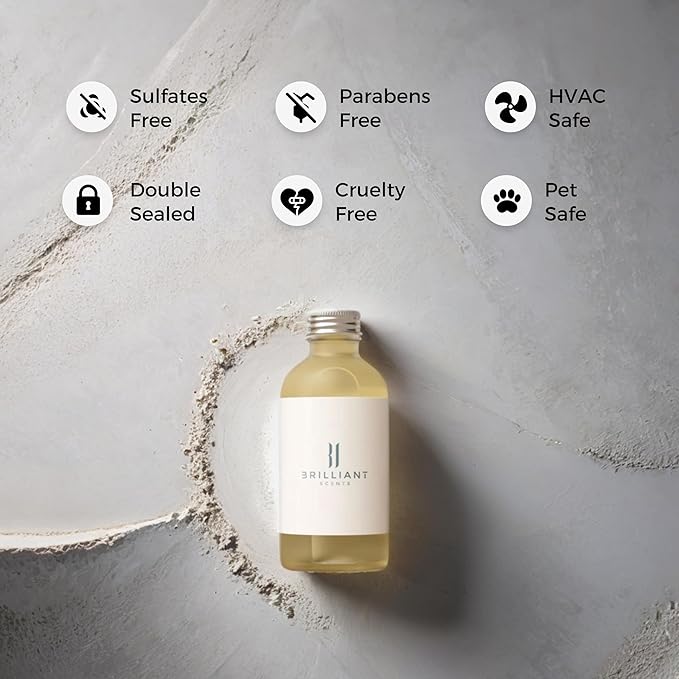 Brilliant Scents Diffuser Oil Refill, Inspired by The Delano Hotel, Hotel Series Aroma Scents, Essential Oils Set for Home, Fragrance Oil for Candle Making, Home, 50 ML, Monte Carlo