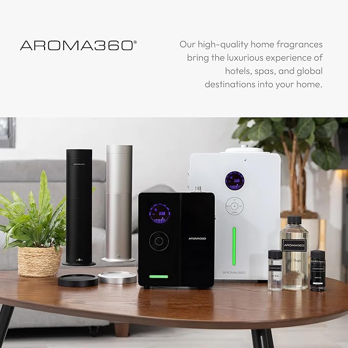 Aroma360 - My Way Fragrance Oil Blend | Hotel Inspired for Luxury Essential Oil Diffusers | Aromatherapy Scent Diffuser Oil | Lush Sandalwood, Warm Cedar, and Delicate Florals. - 500ML