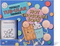 Dabble & Dollop Totally Tub-ular Tidings Hot Chocolate Soak - Holiday Bath Gift Set with 4 All-Natural Cocoa Bath Bombs and Vanilla Whip 3-in-1 Bubble Bath, Body Wash & Shampoo