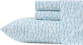 Tommy Bahama - Queen Sheet Set, Super Soft Cotton Percale Bedding with Matching Shams, Tropical Bedding Set, Oeko-Tex Certified (Palmtastic Blue, Queen)