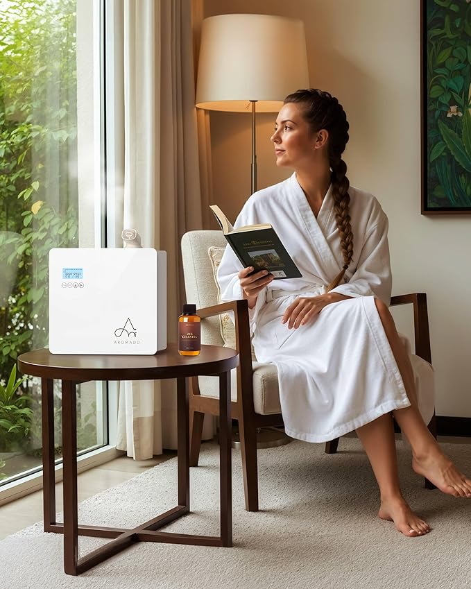 AROMADD 24K Celestia Diffuser Oil Inspired by Luxury Hotel Scent 3.38 Fl Oz (100ml), Aroma Diffuser & Hotel Fragrance Diffuser Oil, Essential Oil Diffuser for Aromatherapy, Long-Lasting