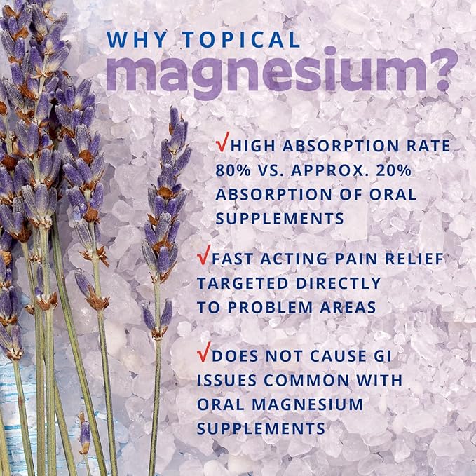 5.5lb MagneSoothe Lavender Magnesium Bath Salt