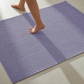 Large Bathroom Rugs Non Slip Washable Bath Rugs Super Absorbent Bathroom Rug Thin Quick Dry Low Pile Bath Mats, Lavender 36"x48"