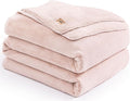 UGG Plush Full/Queen Blanket, Fleece Fluffy Blanket for Bed, Luxury Cozy Oversized Throw for Couch, Washable Hypoallergenic Cute Decor, 90" x 90", Quartz Pink (Whitecap)