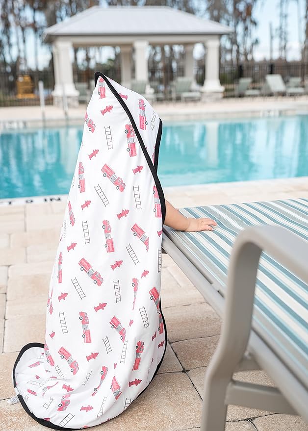 Copper Pearl Premium Knit Hooded Bath Towel Chief