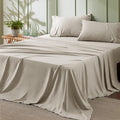 Bedsure Queen Sheet Set - 4 Pieces Soft Queen Size Sheets - Breathable & Cooling - Hotel Luxury - Easy Care Polyester Microfiber Bedding for Women, Men, Linen