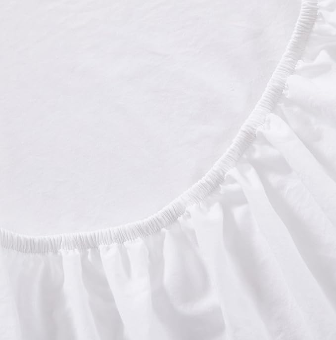 Tommy Bahama - King Sheets, Organic Cotton Bedding Set, Softens with Each Wash (TB T200 White, King)