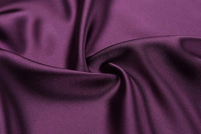 Women's Plus Size Satin Robes Plus Size Silky Kimonos Robes Sleepwear,Short