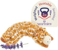 warmies Microwavable Neck & Shoulder Wrap - Heating & Cooling Plush Pad for Calming Relaxation - Weighted & Heated Neck Warmer with Scented Lavender - Microwave Heat Pad for Aches & Pain – Giraffe