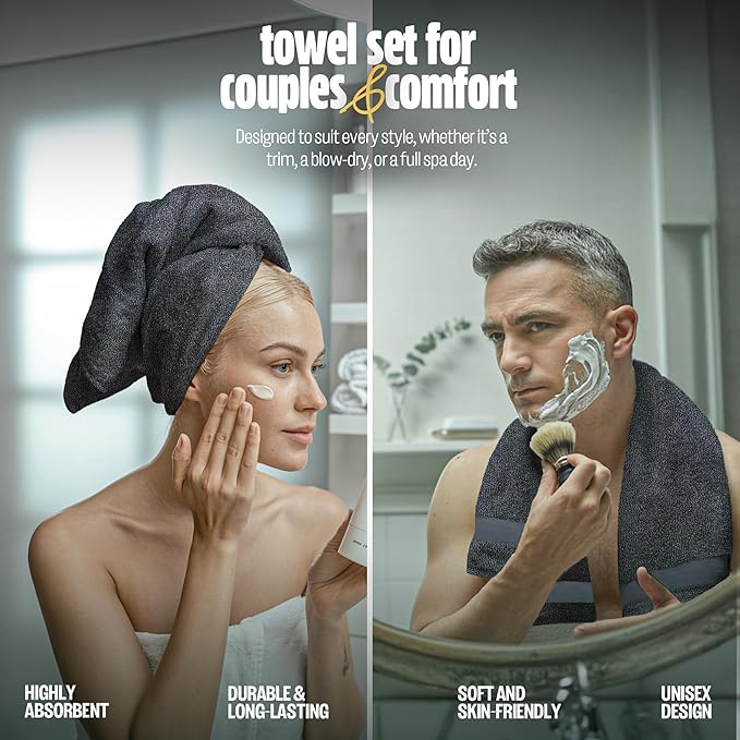 Pearl Linens Pack of 24 100% Cotton Hand Towels, Salon Towels for Spa, Gym and Bathroom Use, Hair Towels in Bulk, Soft, Absorbent, Quick Dry & Machine Washable, 16x27 inches, Grey