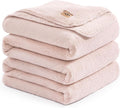 UGG Plush King Size Blanket for Bed, Fleece Cozy Soft Blanket, Luxury Warm Extra Large Throw for Couch, Washable Hypoallergenic California King Throw, 110" x 90", Quartz Pink (Whitecap)