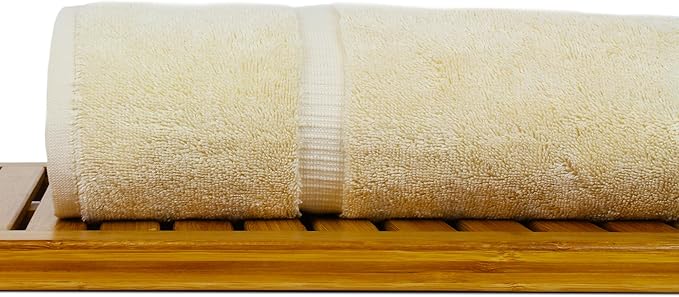 Luxury Hotel & Spa Ultra Soft Bath Towels 100% Turkish Cotton - Driftwood - Set of 4