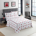 NORTHWEST Officially Licensed Chicago Bulls NBA Queen Size Sheet Set – Soft Team Logo Bedding for Dorms, Bedrooms, Fan Caves & Game Day Style