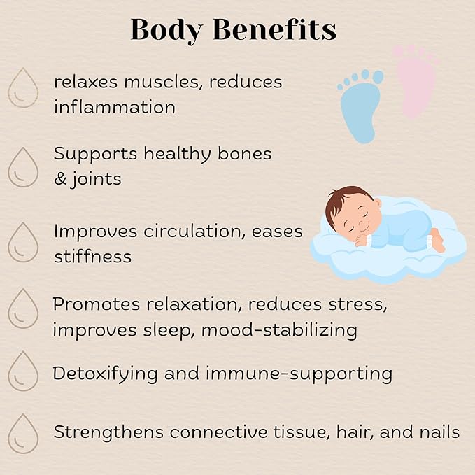 Soak for Littles: Mineral Bath Soak, 100% Organic Natural Earth Minerals, Better Than Oatmeal Bath Baby, Epsom, Oatmeal, or Kids Salts Baths, Soak Your Little One in A Natural Hot Spring