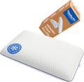 Cooling Memory Foam Cervical Neck Pillow – Contour Orthopedic Pillow for Neck and Shoulder Pain – Ergonomic Cooling Pillow for Sleeping