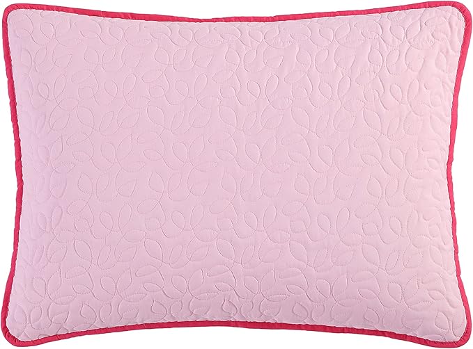 Eddie Bauer - Twin Quilt Set, Reversible Kids Bedding with Matching Sham, Ideal for Toddler Bedding Set (Garden Pink, Twin)