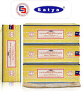 Satya Californian White SageIncense Sticks 250 gmx 4 Pack (1000 GMS), Insenses with Raajsee Incense Holder Bundle, Nag Champa Natural Incense