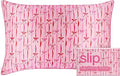 slip Queen Silk Pillowcase – Strawberry Cupcake Limited Edition with Piping – Anti-Frizz, Anti-Crease, Anti-BedHead – 100% Pure Mulberry Silk