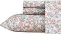 Wrangler - King Bed Sheets, Ultra-Soft & Lightweight Bedding with Matching Pillowcases, Lightweight Bed Set for All Season Comfort, Oeko-Tex Certified (Westward Floral Beige)