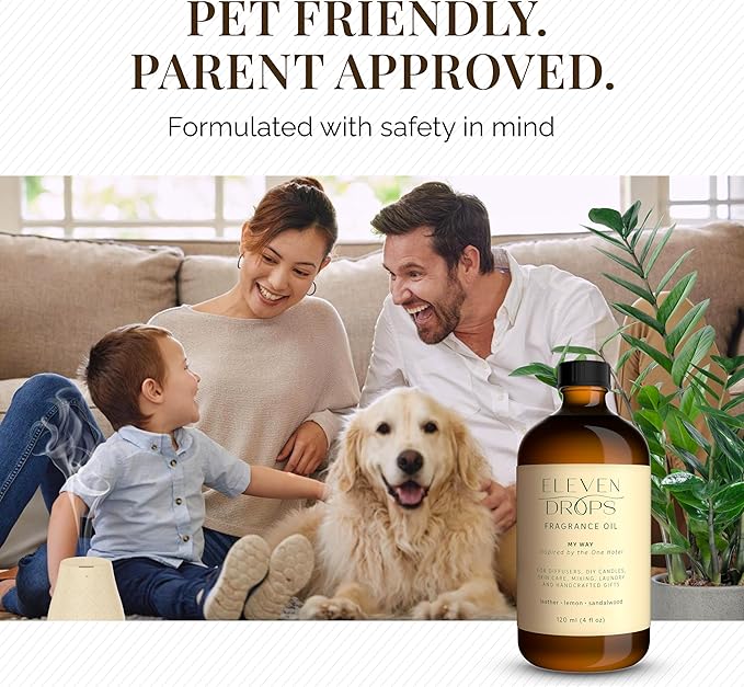 My Way Diffuser Oil - Premium Fragrance Oil Inspired by The One Hotel - Invigorating My Way Scent for Cold Air Diffusers, Home, Office, DIY Candles, Mixing, Lasting, Pet Friendly - 4oz